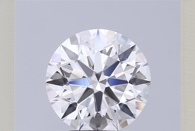4.09 Carat Round Lab Diamond