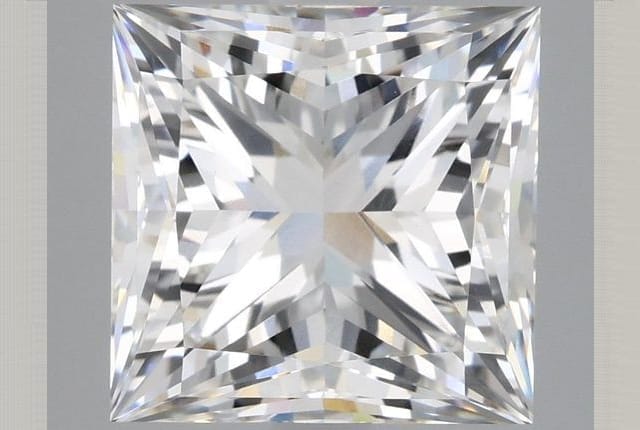 3.92 Carat Princess Lab Diamond