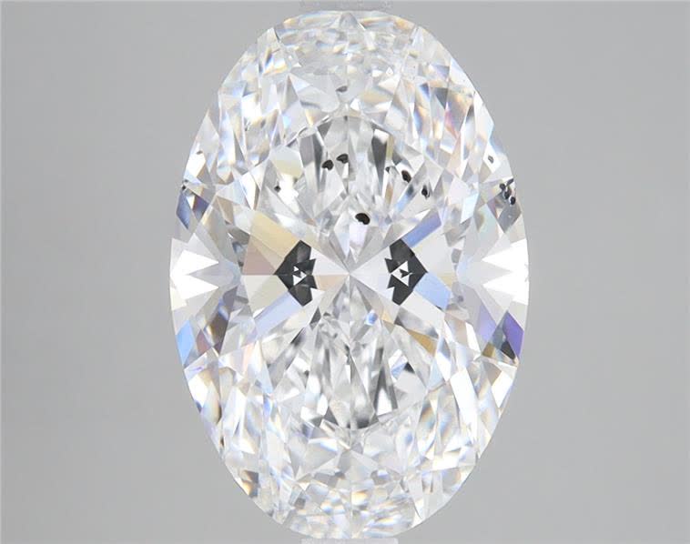 3.74 Carat Oval Lab Diamond