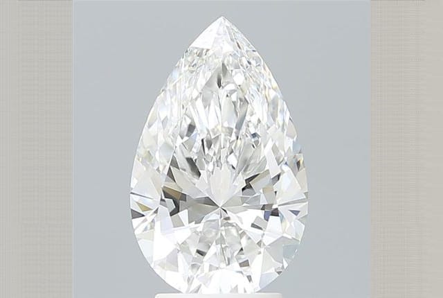 3.22 Carat Pear Lab Diamond