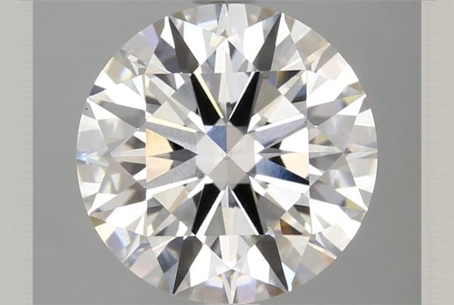 3.78 Carat Round Lab Diamond