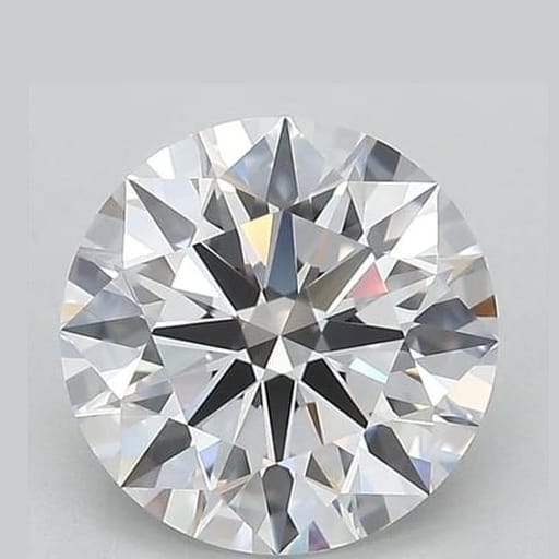 2.61 Carat Round Lab Diamond