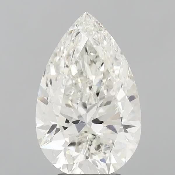 4.01 Carat Pear Lab Diamond