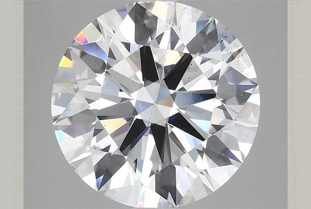 3.70 Carat Round Lab Diamond
