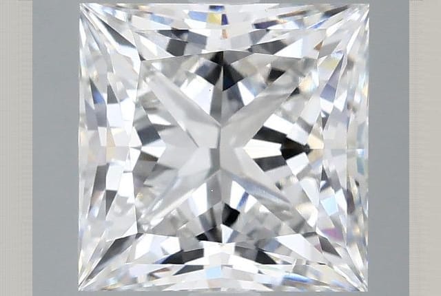 3.94 Carat Princess Lab Diamond