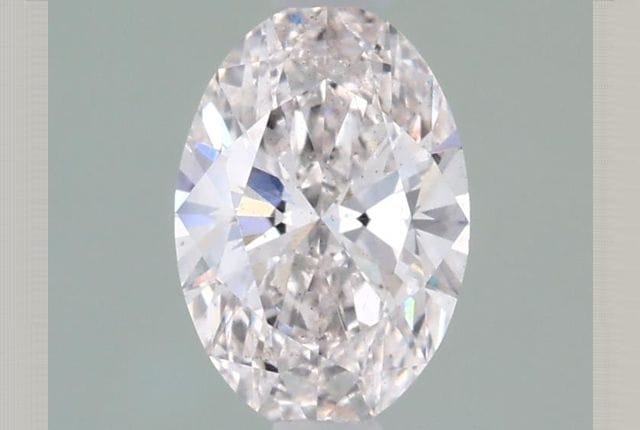 0.57 Carat Oval Lab Diamond