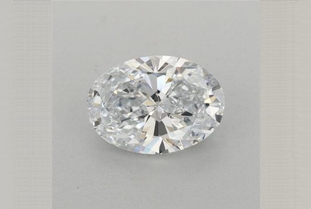 0.61 Carat Oval Lab Diamond