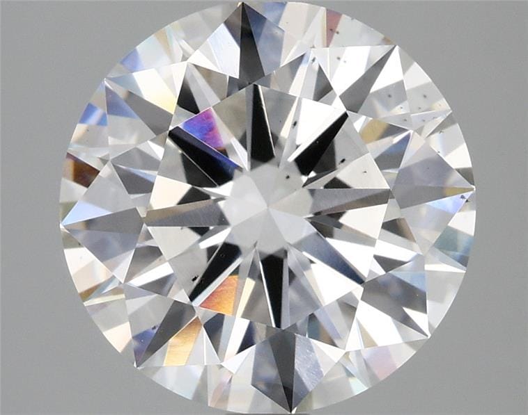 4.08 Carat Round Lab Diamond