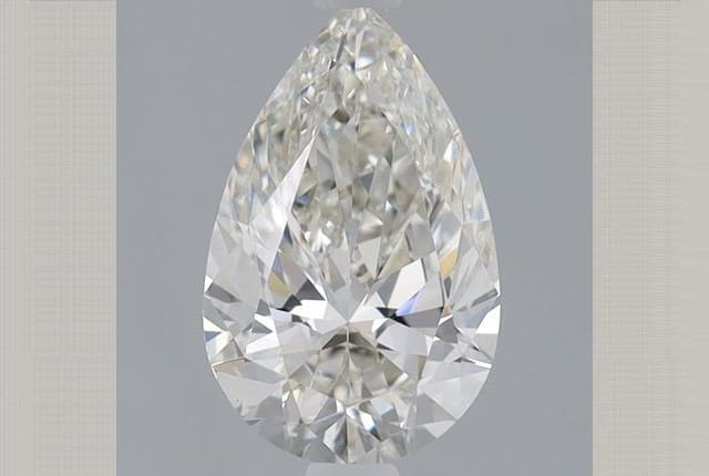 1.00 Carat Pear Lab Diamond