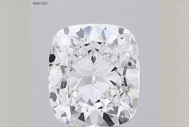 3.72 Carat Cushion Lab Diamond