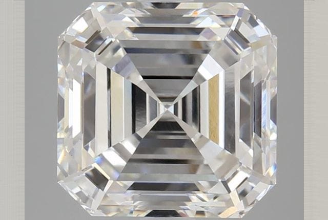 3.98 Carat Asscher Lab Diamond