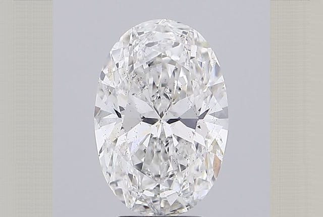 4.07 Carat Oval Lab Diamond