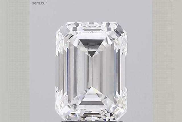1.58 Carat Emerald Lab Diamond