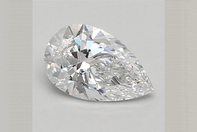 0.66 Carat Pear Lab Diamond