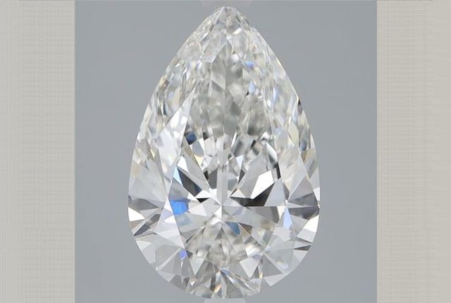 2.70 Carat Pear Lab Diamond
