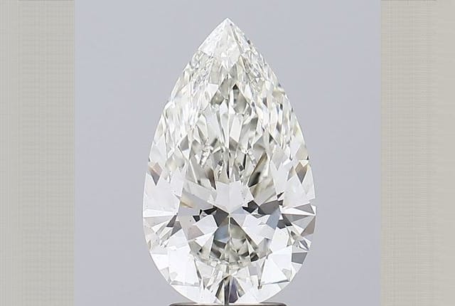 3.54 Carat Pear Lab Diamond