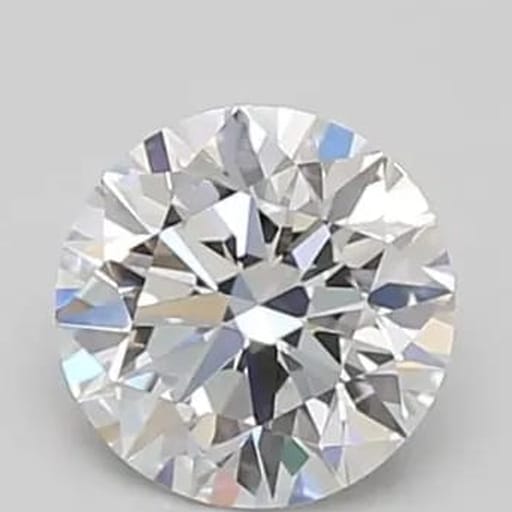 0.61 Carat Round Lab Diamond