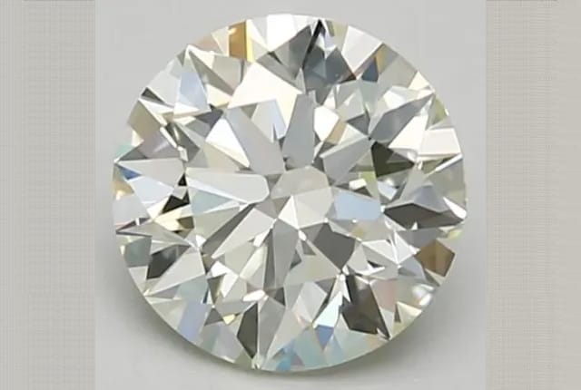 0.97 Carat Round Lab Diamond