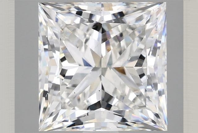 3.87 Carat Princess Lab Diamond