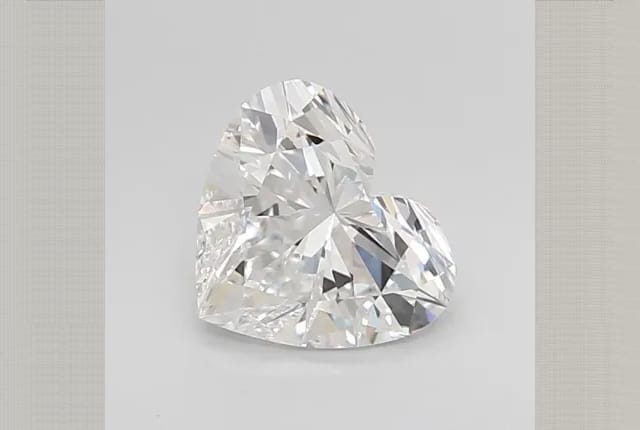 1.50 Carat Heart Lab Diamond