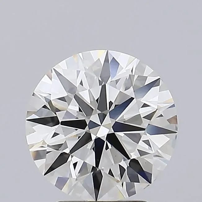 3.20 Carat Round Lab Diamond