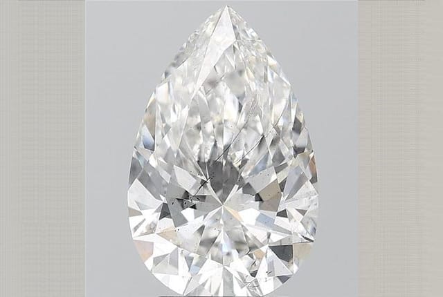 3.08 Carat Pear Lab Diamond