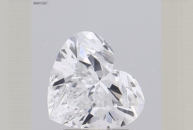 1.75 Carat Heart Lab Diamond