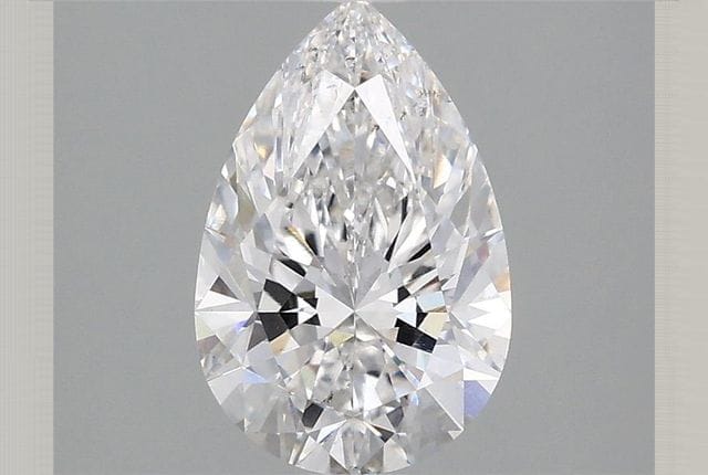 1.57 Carat Pear Lab Diamond