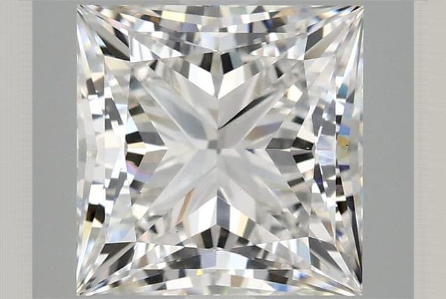 3.94 Carat Princess Lab Diamond