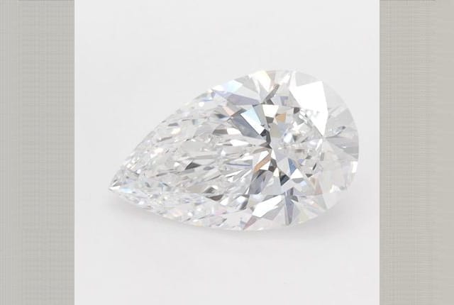 1.26 Carat Pear Lab Diamond