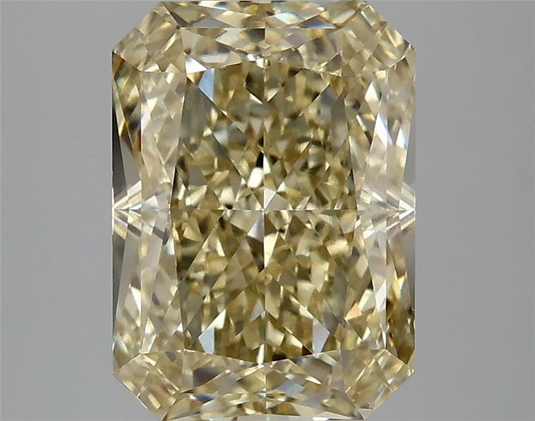 4.00 Carat Radiant Yellow Lab Diamond