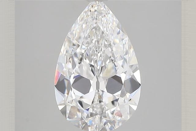 2.80 Carat Pear Lab Diamond