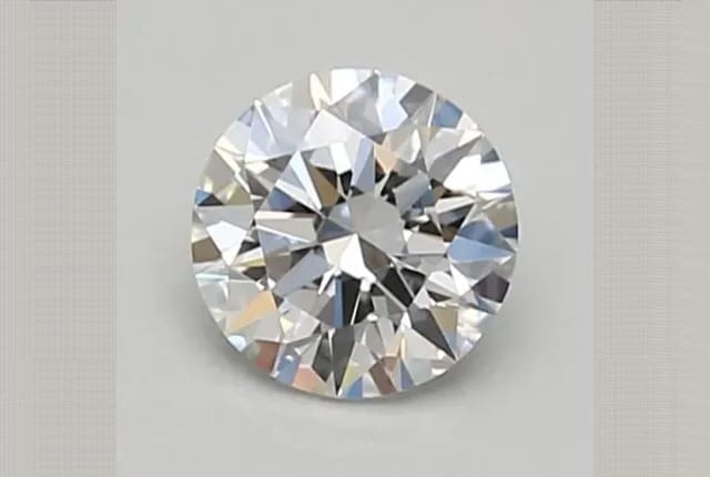 0.39 Carat Round Lab Diamond