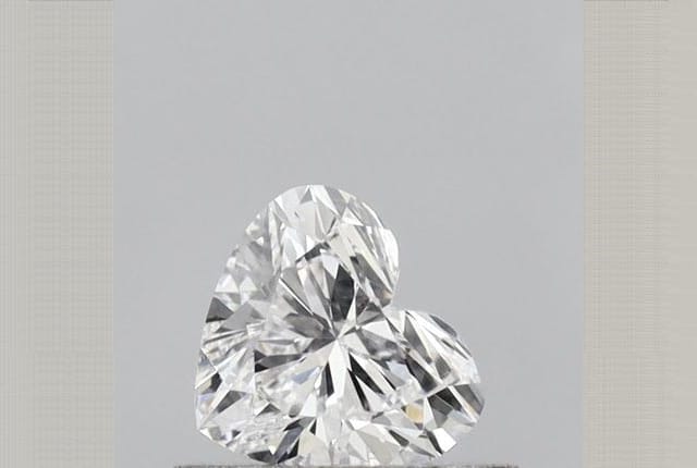 0.42 Carat Heart Lab Diamond