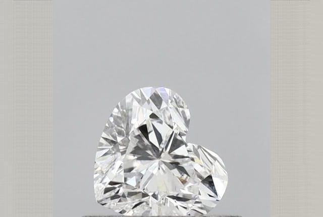 0.46 Carat Heart Lab Diamond
