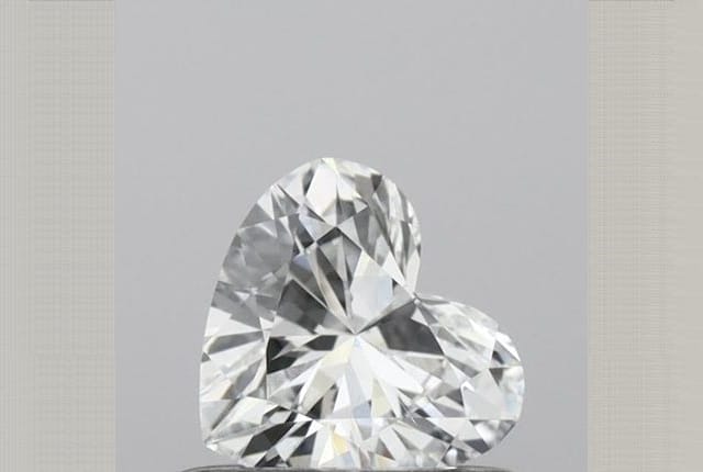 0.41 Carat Heart Lab Diamond