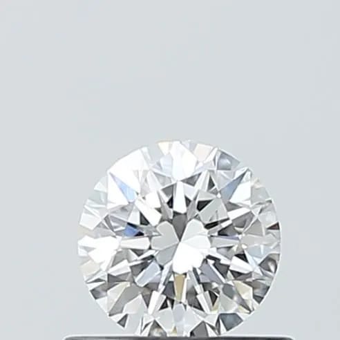 0.58 Carat Round Lab Diamond