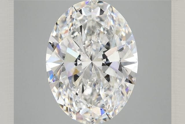 6.10 Carat Oval Lab Diamond