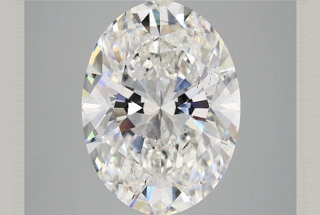 6.09 Carat Oval Lab Diamond