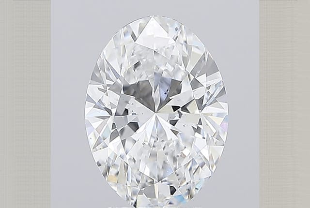 3.59 Carat Oval Lab Diamond