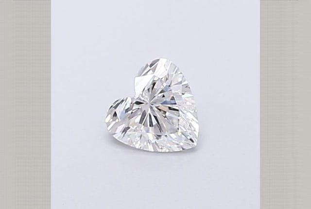 0.39 Carat Heart Lab Diamond