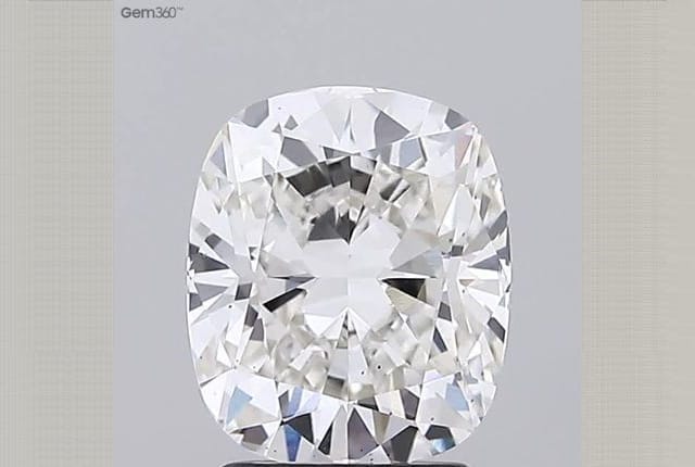 2.51 Carat Cushion Lab Diamond