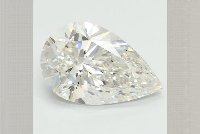 2.50 Carat Pear Lab Diamond