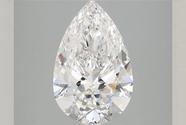 3.02 Carat Pear Lab Diamond