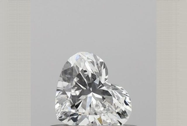 0.29 Carat Heart Lab Diamond