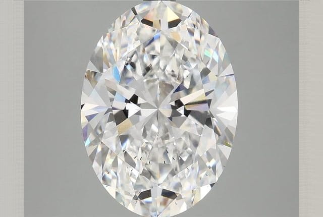 5.07 Carat Oval Lab Diamond