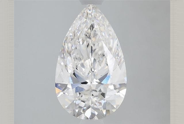 1.37 Carat Pear Lab Diamond