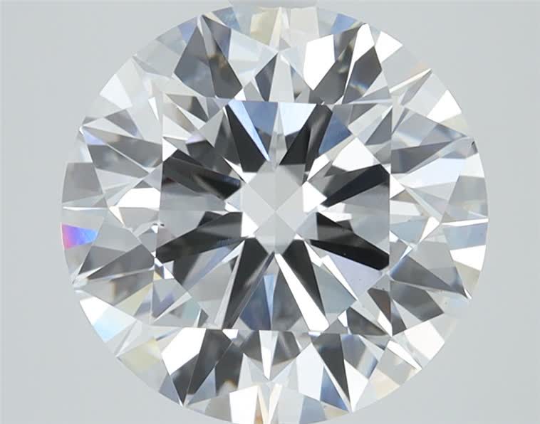 3.51 Carat Round Lab Diamond