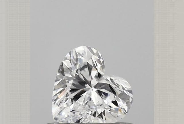 0.42 Carat Heart Lab Diamond