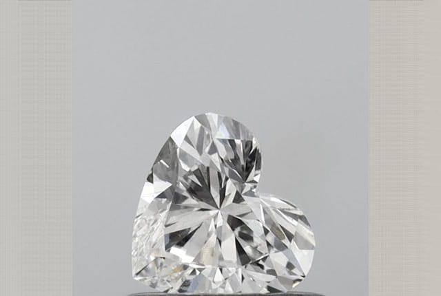 0.39 Carat Heart Lab Diamond